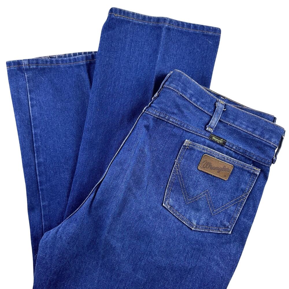 Vintage Wrangler Jeans Men’s‎ 42x32 Made In USA 100% Cotton Western Cowboy Work